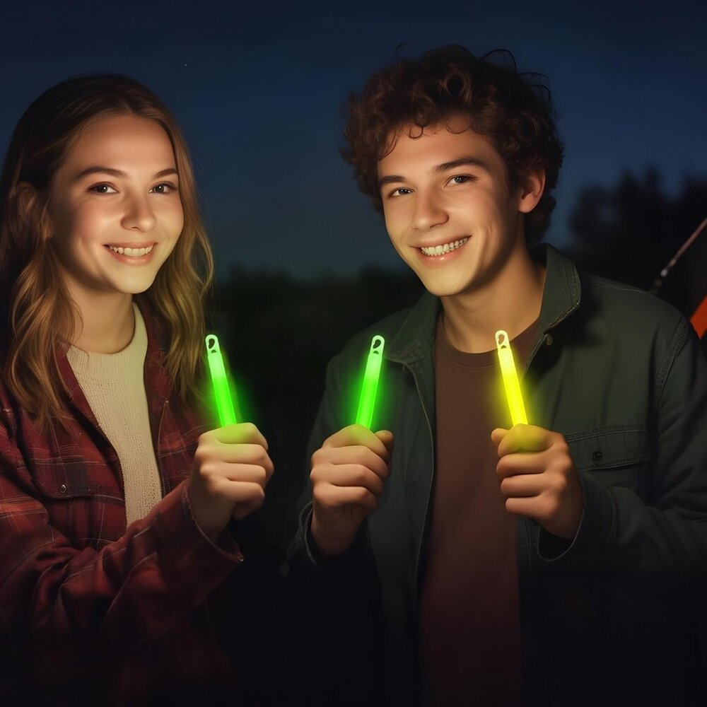 Glowing Emergency Safety Light Sticks Pack of 10 Military Grade